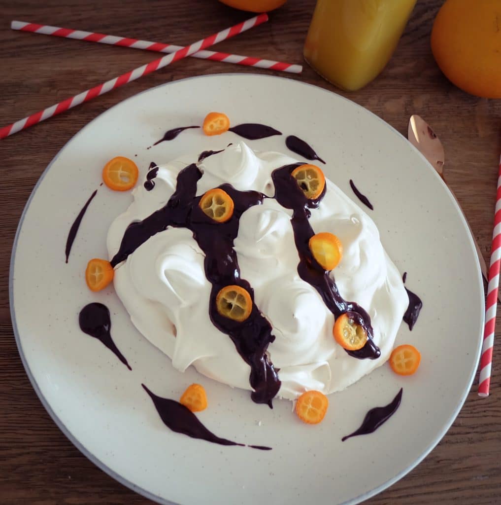 Meringue mit Kumquats und Schokolade - Cooking is love