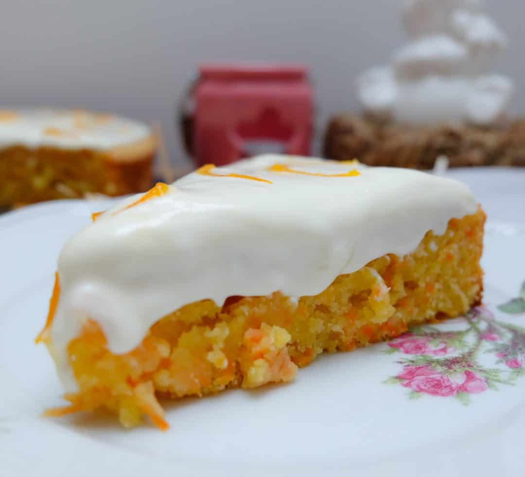 Möhren-Orangen-Schoko-Cake mit Topping - Cooking is love